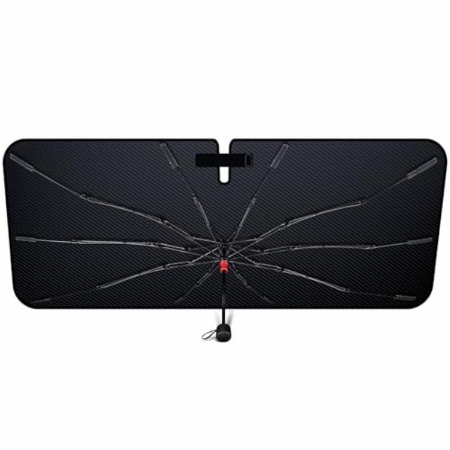 Upgraded Windshield Sun Shade Umbrella – Thickened Silver Titanium Coating