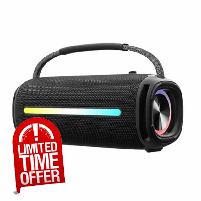 Portable Bluetooth Speaker with 20W Deep Bass