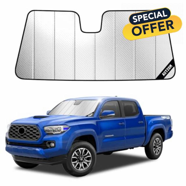 Windshield Sun Shade for Toyota Tacoma 2018-2023