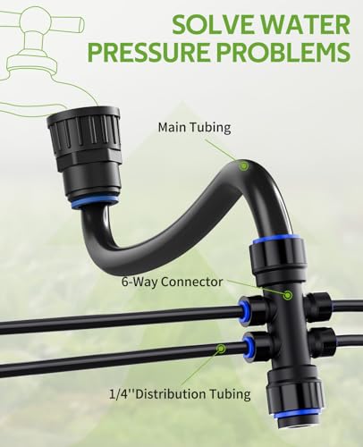 Quick Connector Design Irrigation System Kit with Easy Programmable Water Time