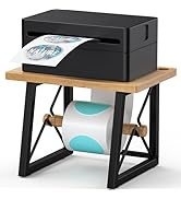 TIPSYTREE Label Holder for Rolls and Fan-Fold Labels, Shipping Thermal Label Holder, Sticker Roll...