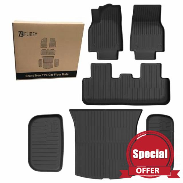TPE Floor Mats for Tesla Model Y 2025 2026 Juniper