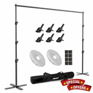 EMART Backdrop Stand Heavy Duty