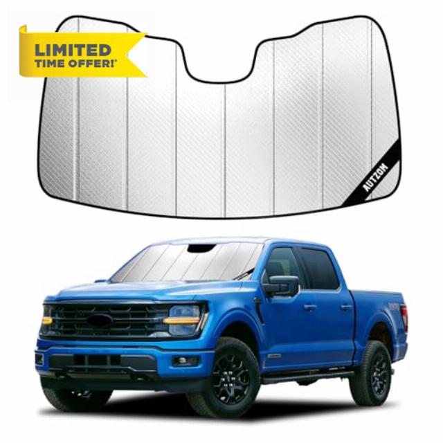 Windshield Sun Shade for Ford F150 (2021-2026)