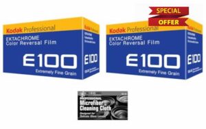 Kodak Professional Ektachrome E100 Color Transparency Film (35mm Roll Film