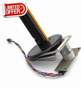 P1058930-052 Liner Take Up Spindle & Motor for Zebra ZT410 ZT411 Thermal Printer All DPI