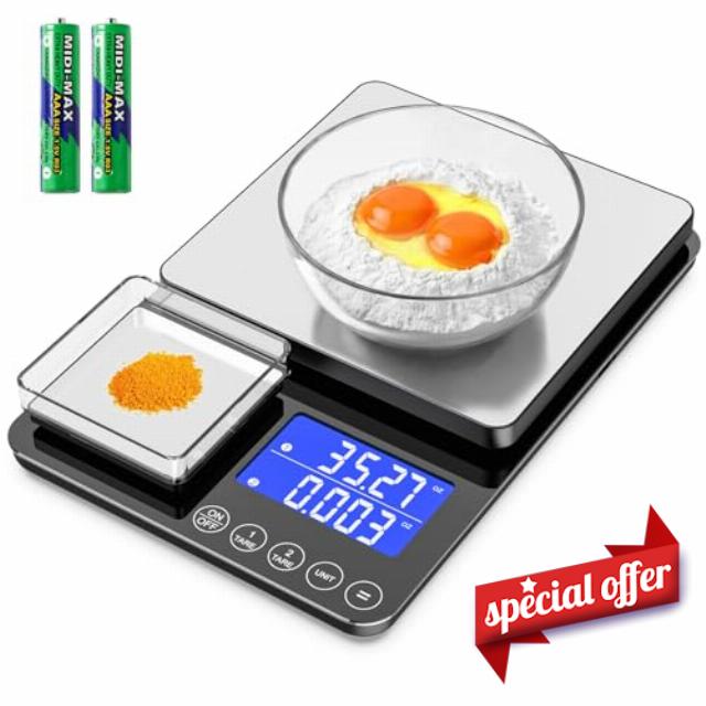 KKZ 0.001oz/33lb Kitchen Scale