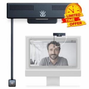 Pro HD 4K Webcam with Eye Contact