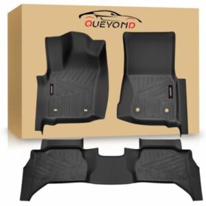 Floor Mats Compatible with 2024-2026 Toyota Tacoma Double Cab Auto Tran (Not fit Hybrid)