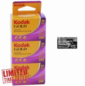 Kodak Gold 200 35mm Film Bundle