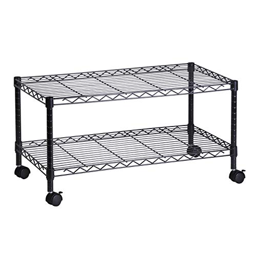 Black Steel Wire Shelving
