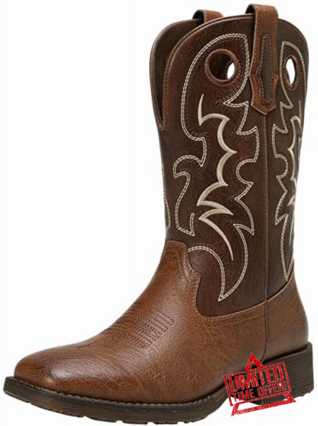 Jousen Cowboy Boots for Men