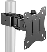 PUTORSEN Universal VESA Pole Mount, Full Motion TV Pole Mount Fits 17 to 32 inch Screens, with Re...