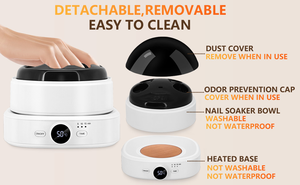 nail soak off bowl