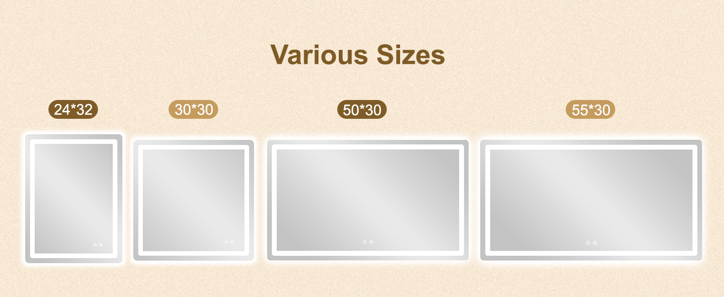 Various Sizes