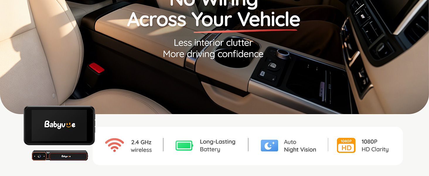 wireless baby car camera