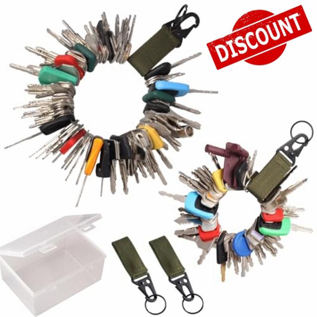 135PCS All-Inclusive Heavy Equipment Keys Master Set