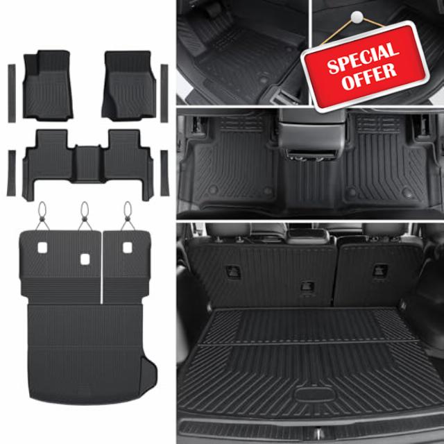 Floor Mats Set for 2022-2025 2026 Jeep Grand Cherokee WL74 (Incl 4XE