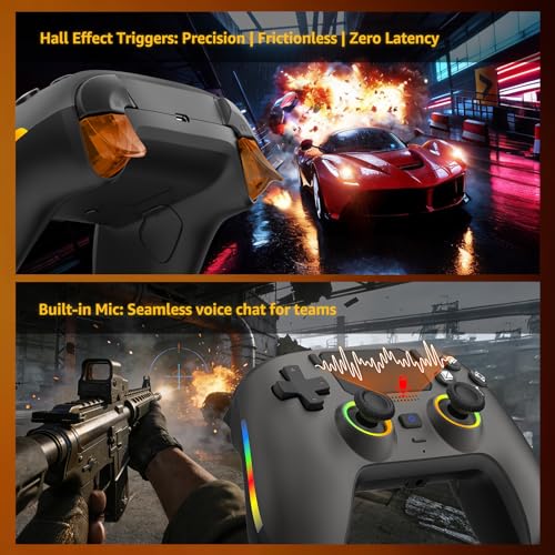 Hall Effect Trigger&Joysticks
