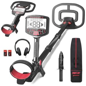 Collapsible All-Terrain Pinpointing IP68 Waterproof Gold Metal Detector Kit 27.2 to 51.2" Adjustable