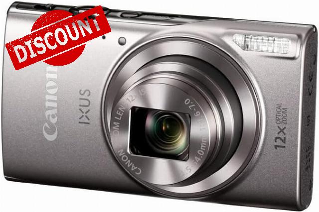 Canon IXUS 285 HS A (Powershot Elph 360 HS A) Digital Camera (Silver)
