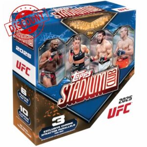 2025 Topps Stadium Club UFC - Factory Sealed - Mega Box