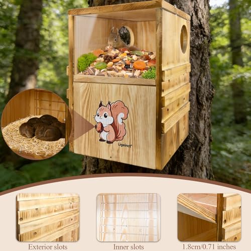 Ideal Squirrel Houses for Outside and Chipmunk House
