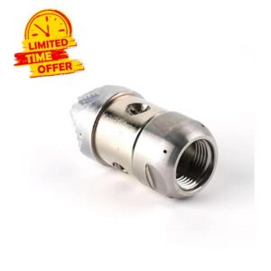 3/8 Inch Sewer Drainage Cleaning Nozzle 10L~35L Stainless Steel Pressure Machine Rotating Tool(10L)