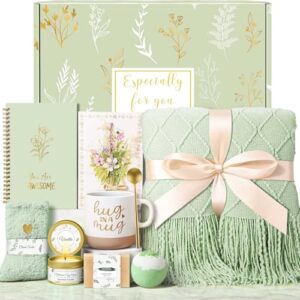 Self Care Get Well Relaxing Spa Gift Baskets for Women