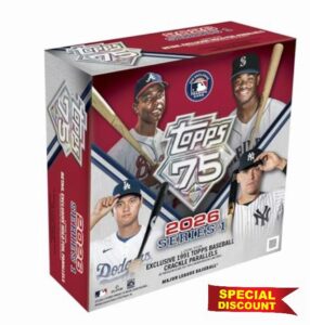 MLB 2026 TOPPS Series 1 Baseball MEGA Box