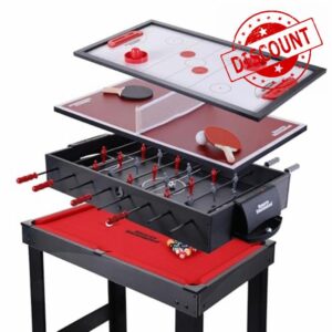 Sports Illustrated - 35" 4-in-1 Multi-Game Table – Foosball