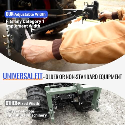 Tractor Hitch Faster Attach and Detach to Implements