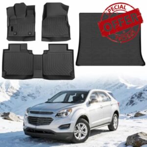 Floor Mats for Chevrolet Chevy Equinox 2012-2017 and for GMC Terrain 2012-2017