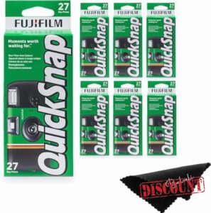 Fujifilm Quicksnap Flash Disposable Camera 400 Iso