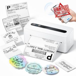 TATTMUSE Bluetooth Thermal Label Printer