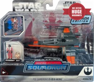 Star Wars Micro Galaxy Squadron Poe Dameron's T-70 X-Wing (Armada Edition)