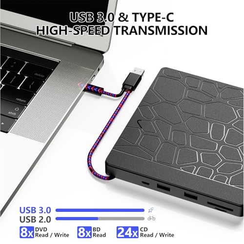 SD/TF Slots - Blu-ray Player for PC