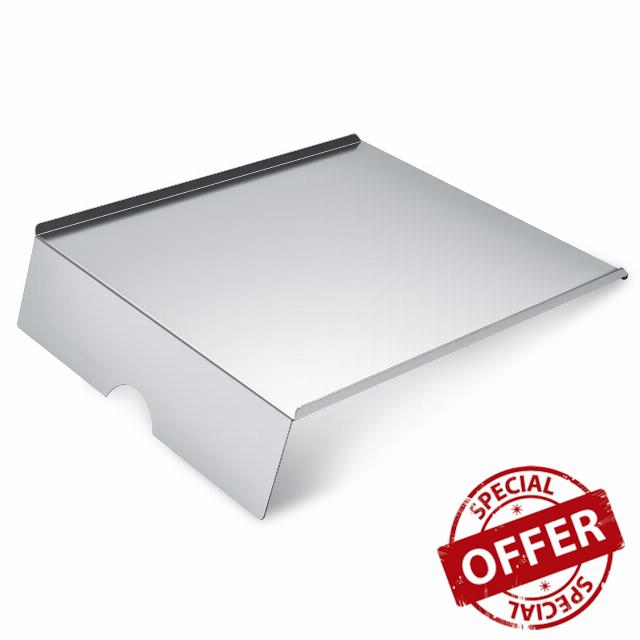 BCA777 TFB38TCA Drip Pan Grill Replacement Parts for Traeger Ridgeland 572 Renegade Pro Heartland Lonestar 20 Pro 20 Drip Tray TFB38TOD TFB52QPB TFB52PUD TFB57QCE TFB52QCC Grease Drain Pan Heat Baffle