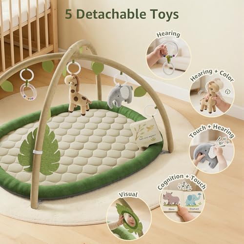 Washable Baby Play Gym for Visual