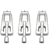 Dictirdy Genesis Grill Parts for Weber Genesis E310 with 7524 Cast Iron Grill Grate Porcelain Fla...