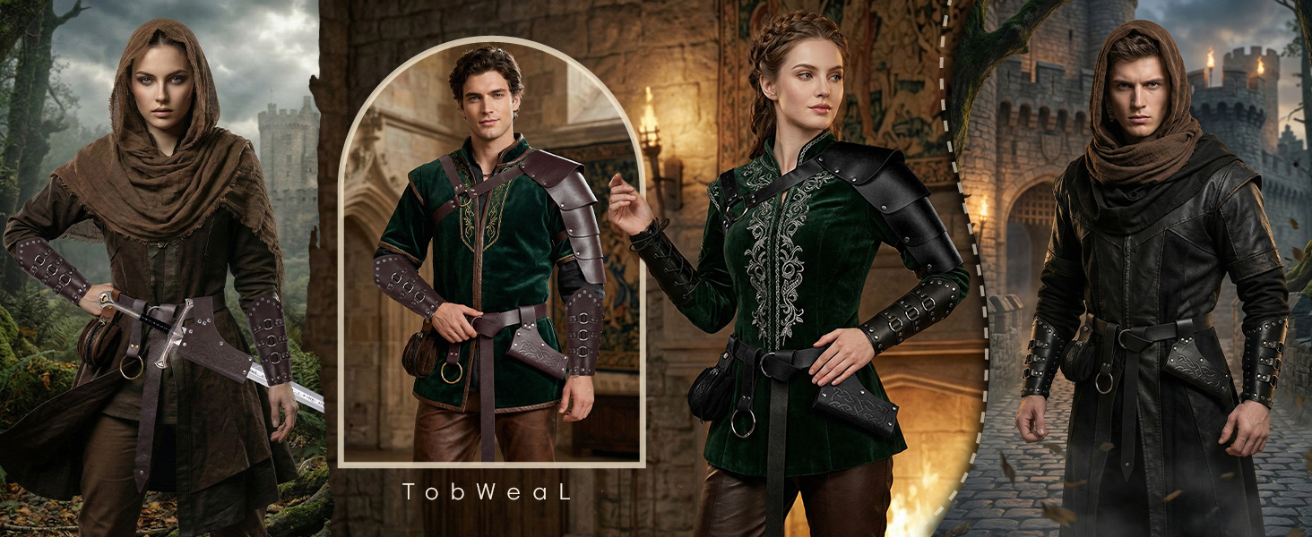 shoulder armor knight costume leather shoulder armor knight armor costume men assassin accessories
