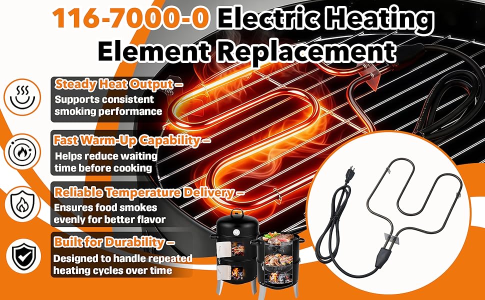 116-7000-0 Electric Heating Element Replacement A+1