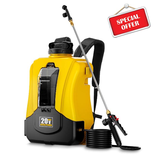 4-Gallon Battery Powered Backpack Sprayer