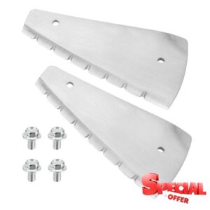 10 Inch Ice Auger Blades Compatible with StrikeMaster Lite-Flite Drill Lazer Mag Power Augers Blade