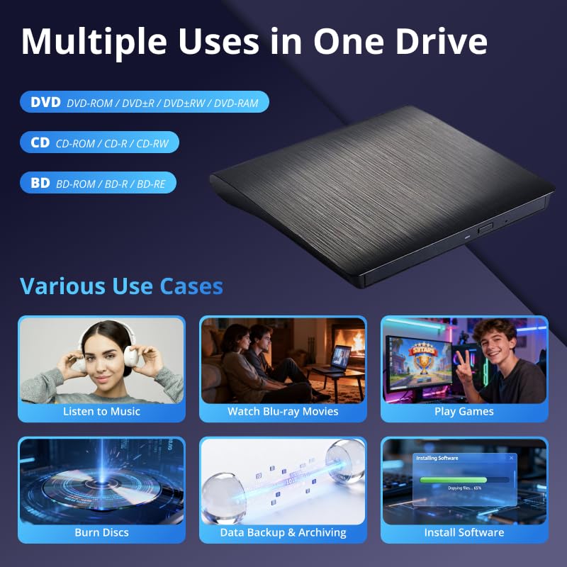 Compatible with Windows 11/10/Mac OS/Linux