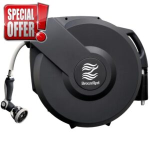 Retractable Garden Hose Reel 5/8"x100ft