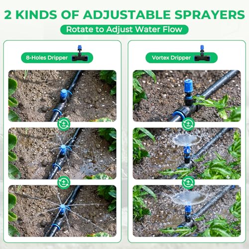 DIY Garden Grid Watering System