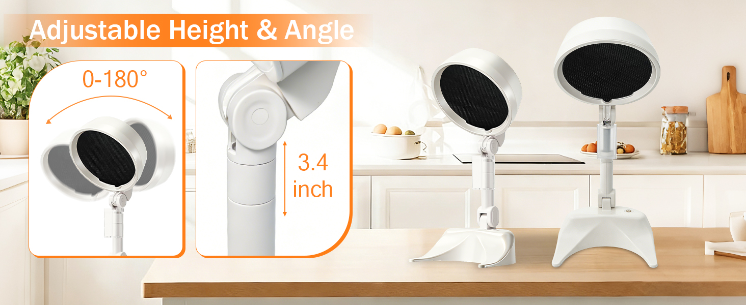 Portable range hood with 3 adjustable speeds