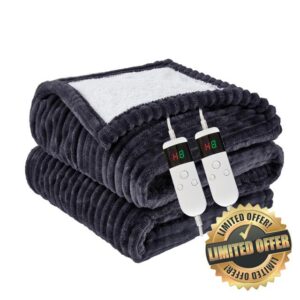Heated Blanket Electric Queen