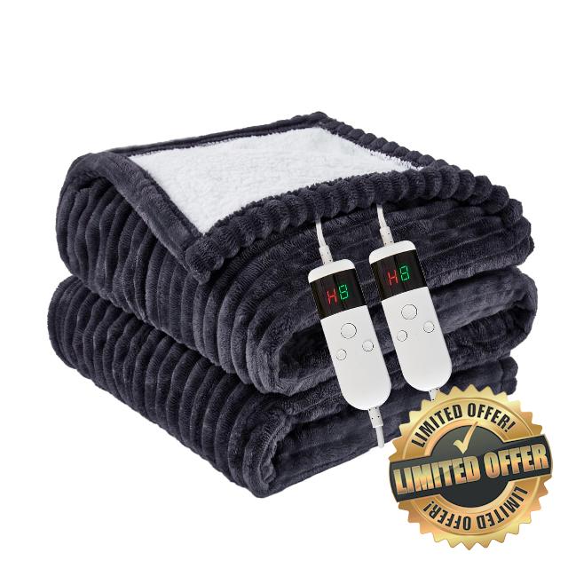 Heated Blanket Electric Queen